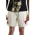 NBA Chicago Bulls Heritage Collection Vintage Woven Shorts Cream
