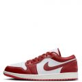 Air Jordan 1 Low SE White/Dune Red-Lobster-Sail