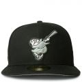 San Diego Padres Black 59Fifty Fitted Cap