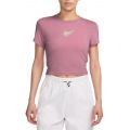 Sportswear Chill Knit Slim Cropped T-Shirt Elemental Pink