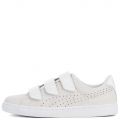 Women's Basket Strap Exoticskin White Sneaker PUMA WHITE-PUMA WHITE