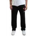 NBA Chicago Bulls Straight Leg Sweatpant BLACK