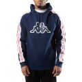 Logo Tape Apet 2 Hoodie Blue Navy-Pink Lt-Red Cherry