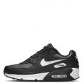 Grade-School Air Max 90 LTR Black/White-Black