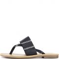 Rattan-S Thong Sandal Black