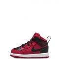 (TD) Jordan 1 Mid Gym Red/Black-White