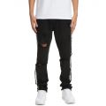 Men's Paint Stripe Denim Jean black//white