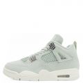 Air Jordan 4 Retro "Abundance Seafoam/Sail-Metallic Silver