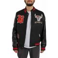 Chicago Bulls Varsity Jacket  Black/Red/Black