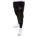 Stone Script Jogger Black-Black
