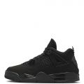 Pre-School Jordan 4 Retro Black Cat  Black