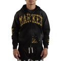 Galaxy Arc Zip Hoodie  Pirate Black