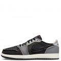 Air Jordan 1 Retro Low OG Black/Fire Red-Dk Smoke Grey