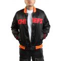 NFL Kansas City Chiefs Varsity Jacket  Black