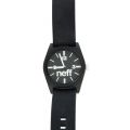 The Neff Daily Silicone Watch in Black Black