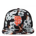 MLB San Francisco Giants Golfer Snapback  Blk/W/Org