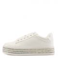Como-4 Platform Sneakers White