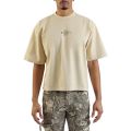 Illusions Cropped T-Shirt  Khaki