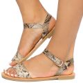 BIGBOSS-S FLAT SANDAL NAT PYTHO