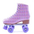 Archie-61 Lace-Up Roller Skates Plaid