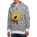 Cheetah SpongeBob Hoodie White