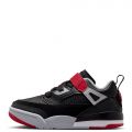 Pre-School Jordan Spizike Low Black/Gym Red-Wolf Grey-White