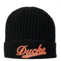 Anaheim Ducks Script Beanie Black