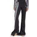 Ribbon Off Placed 3-Stripes Flared Joggers Black