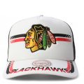 NHL Chicago Blackhawks Trucker Hat  White/Black