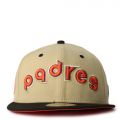 San Diego Padres 59Fifty Fitted Hat  Gold/Black