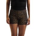 Leopard Booty Short Multi Color
