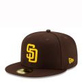 San Diego Padres Authentic Collection 59fifty Fitted Brown, Gold