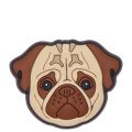 Pug Face Jibbitz Multicolor