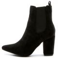 Display-1 High Heel Bootie Black Suede