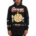 Peanuts Woodstock Pullover Hoodie  Black