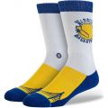 White / Blue / Yellow Golden State Warriors Knee-High Socks