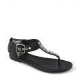 Go-S Flat Sandals Black
