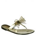 Claire-28 Thong Sandal Gold