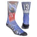 Multi Color James Harden Houston Rockets Socks