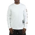 Outer Limits Long Sleeve Tee White