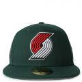 Portland Trail Blazers 59FIFTY Hat  Dark Green