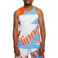 San Diego Clippers Big Face Jersey Light Blue