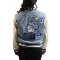 Mickey Mouse Denim Varsity Jacket
