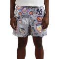 PRO STANDARD Yankees Roses Mesh Shorts LNY335371-GRY - Shiekh