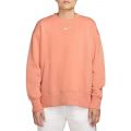 Phoenix Fleece Oversized Crew-Neck Sweatshirt Apricot Agate/Sail