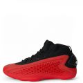 Anthony Edwards 1 Pure Ruby Mid Basketball Shoe  Black/Red/Cloud White