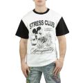 Stress Club Ringer Tee