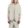 Primary Zip Through Hoodie - Bone White Bone