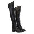 Victoria-01 Knee High Boot BLACK