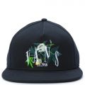 Greenhouse Snapback Hat Black